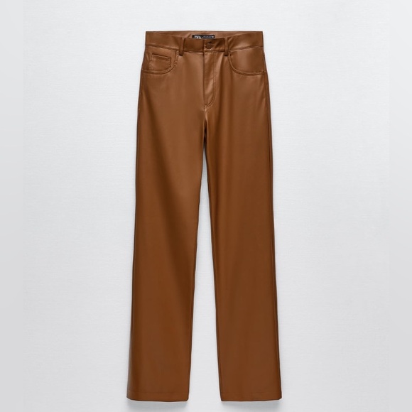 Zara Pants - ZARA LEATHER PANTS